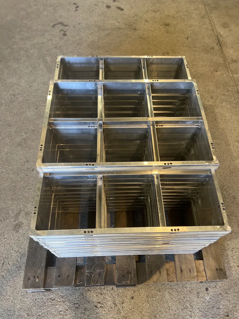 Fabrication de cadre aluminium pour IMERYS 