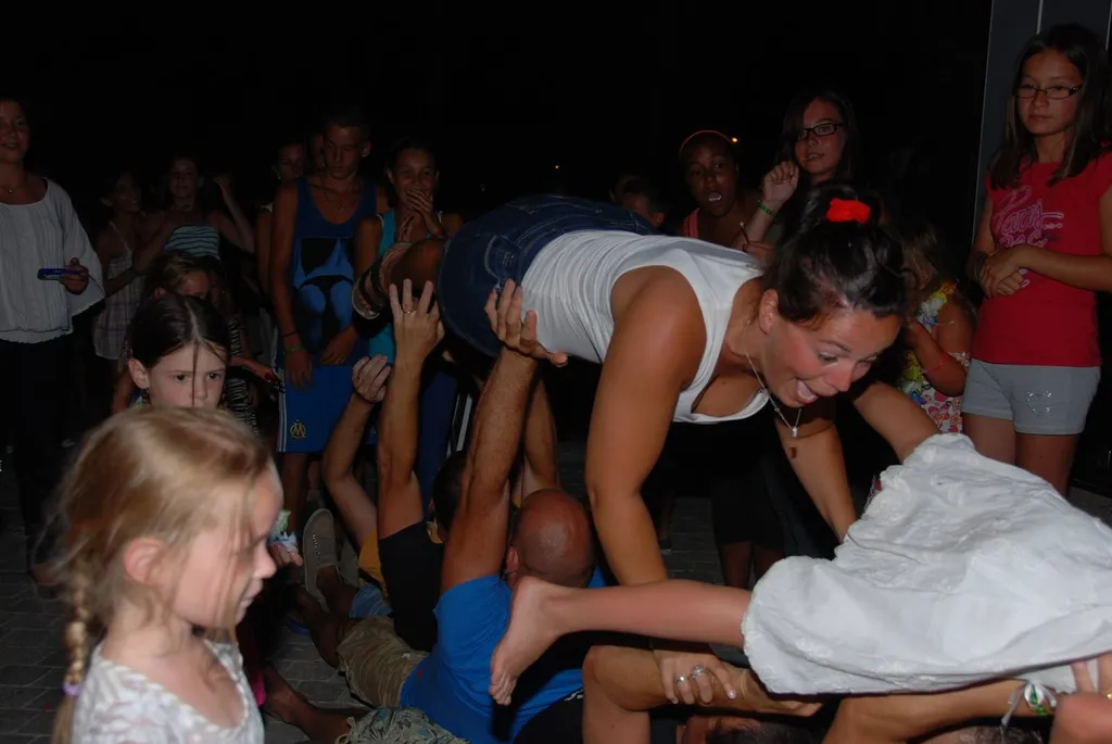  une soirée animation entre amis sur vias  dans l'Herault