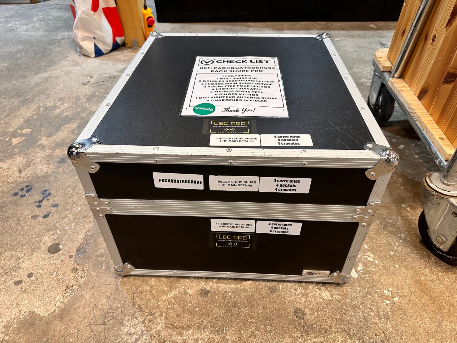 PACK QUATRO SHURE PRO