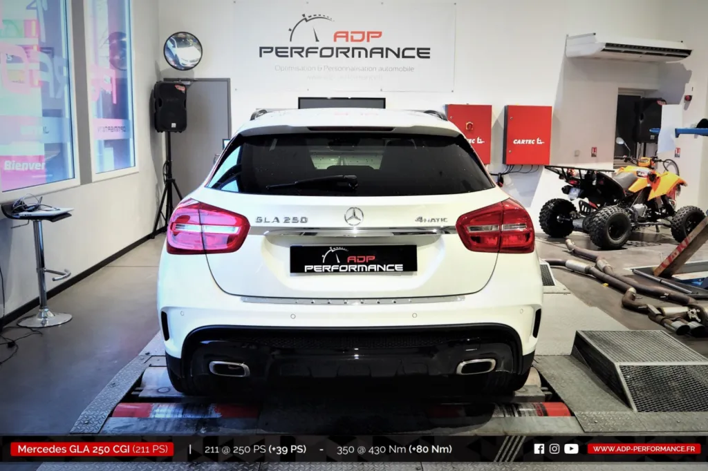Reprogrammation moteur Les Milles - Mercedes GLA 250 CGI 211cv - ADP Performance