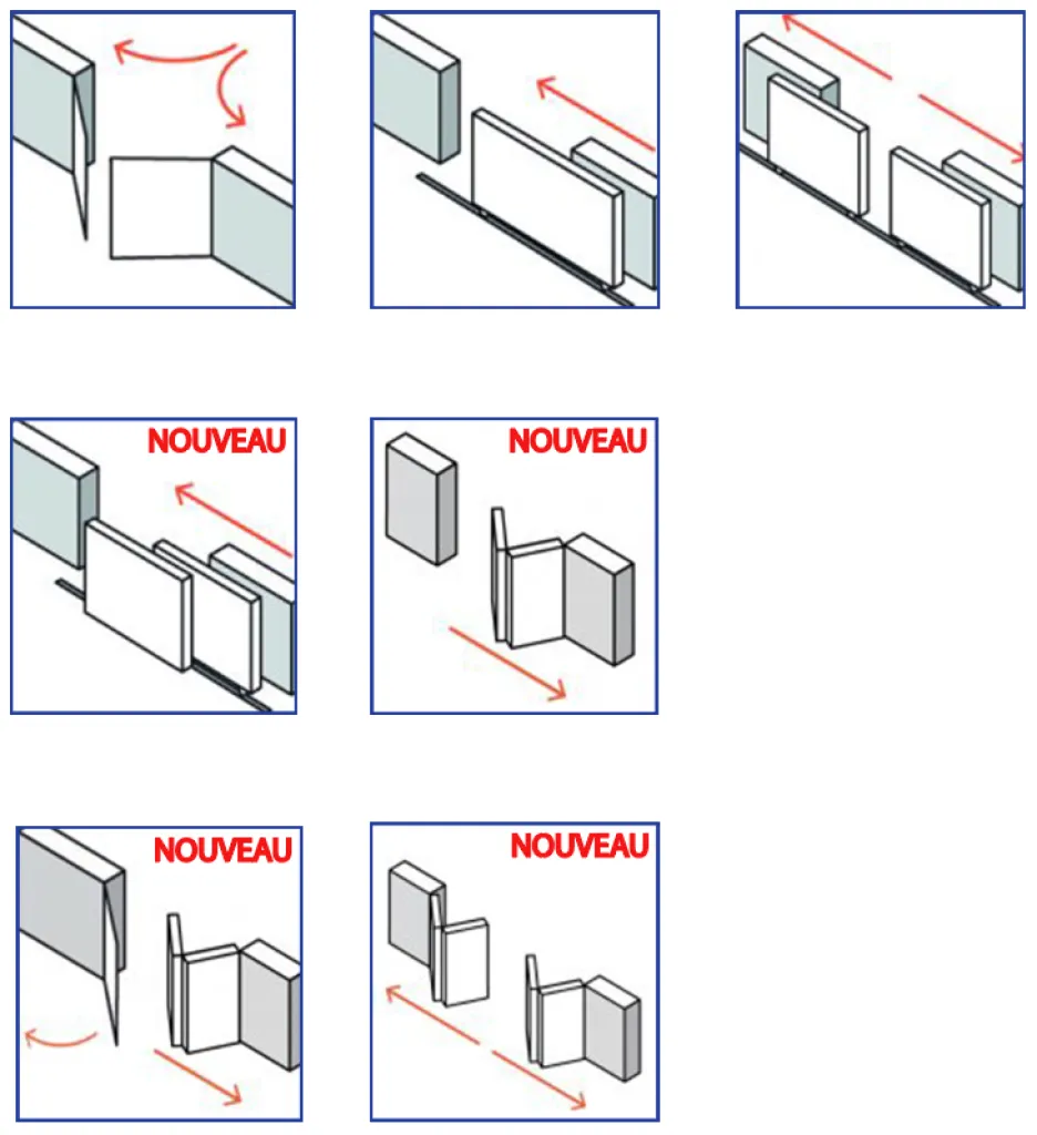 Portail gamme Infini en aluminium battant ou coulissant avec motorisation