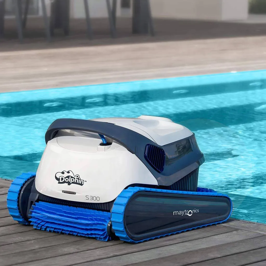 Robot de piscine Maytronics - Dolphin S300 - Aquarev'Piscines - Rians 83560