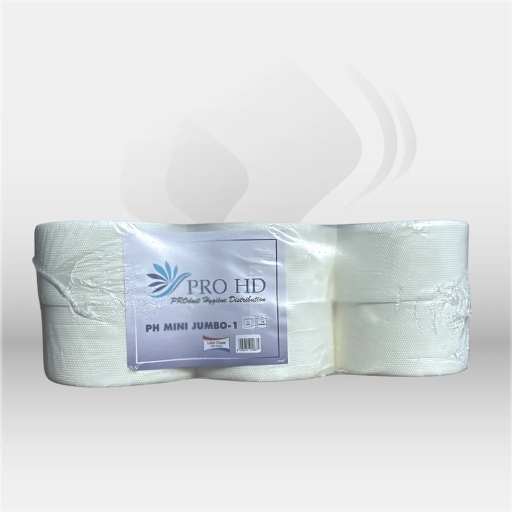 Papier toilette Mini Jumbo 2 épaisseurs – Rouleau 180m 100% ouate de cellulose, carton de 12 rouleaux pour professionnels à Mont-de-Marsan, Landes (40), Nouvelle-Aquitaine et toute la France