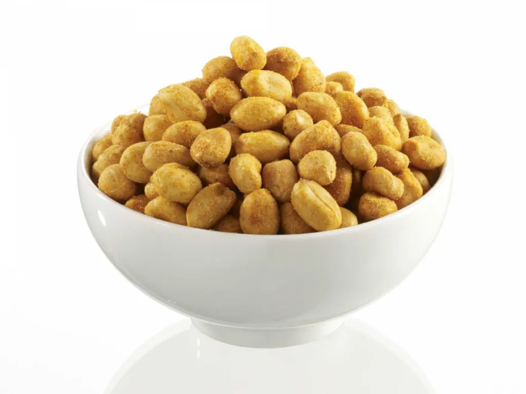 Intersnack cacahuètes enrobées hot chili