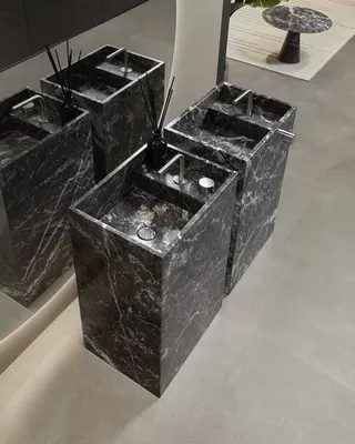 Vasque au sol en marbre antonio lupi