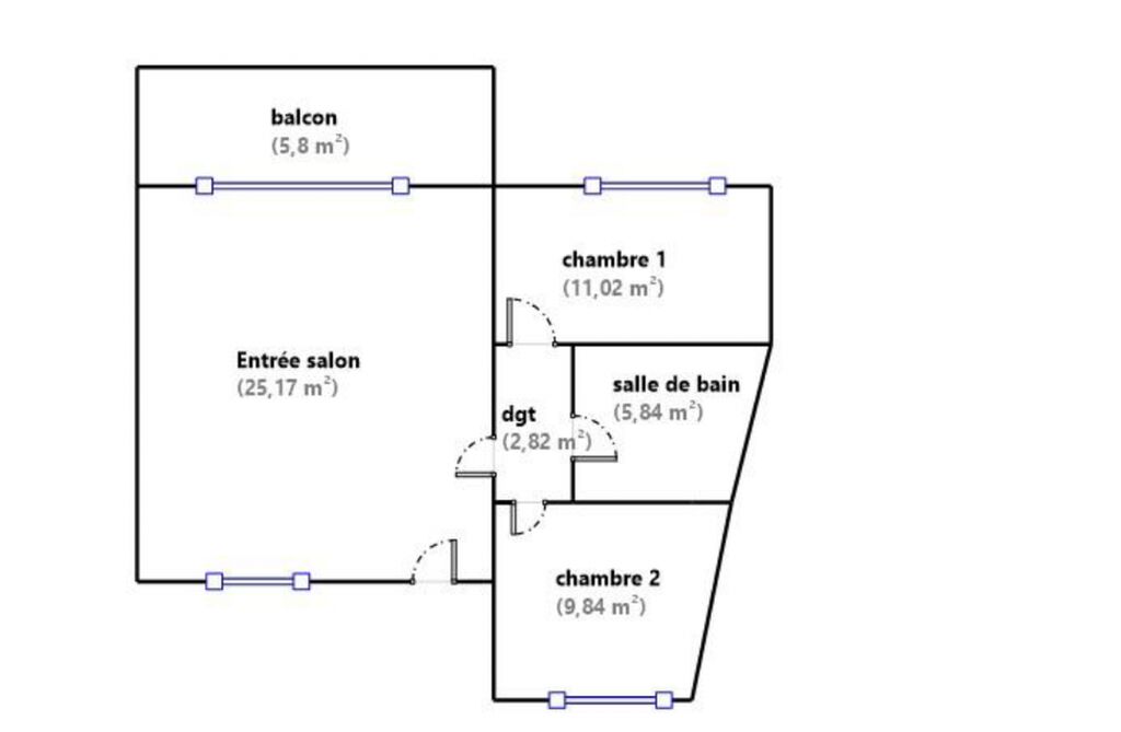 bel appartement T3 a la vente sur roquefort la bédoule
