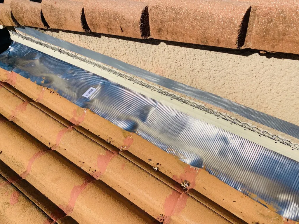 Changement de Solin en Plomb d’une maison sur Aix en Provence