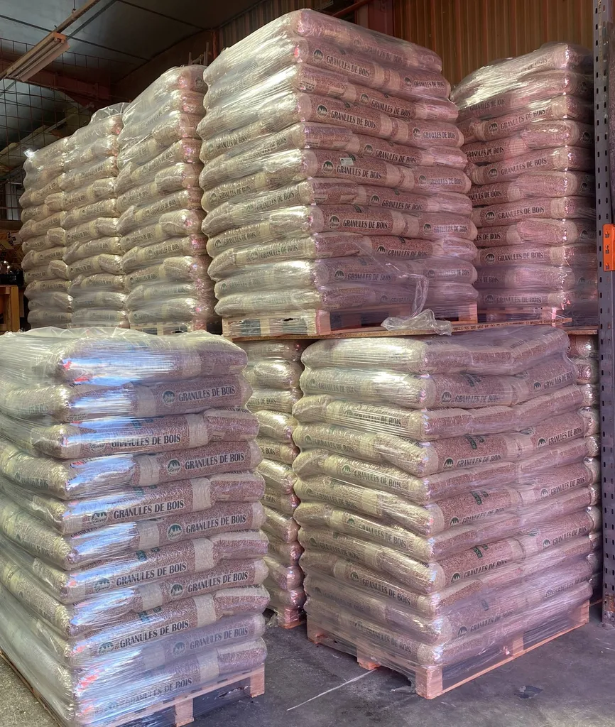 JCBS pellet en stock