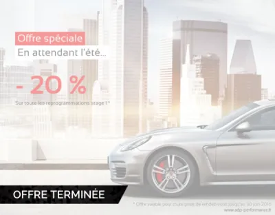 Promotion reprogrammation moteur ADP Performance