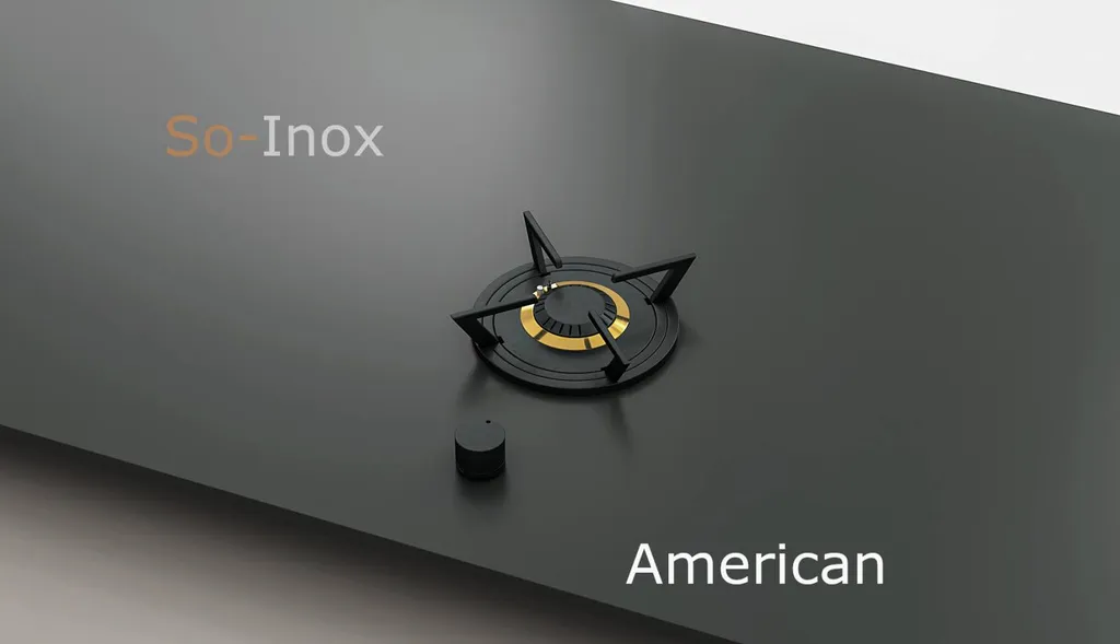 Brûleur individuel encastrable gaz American