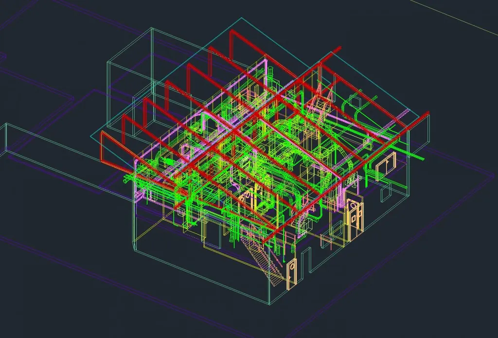 Maquette Numérique 3D de bâtiments industriels - BIM