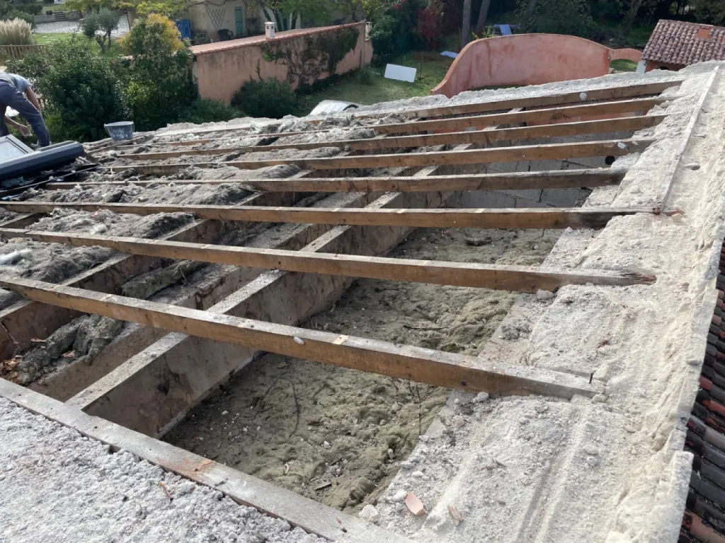 Réfection d’une toiture avec isolation sur Martigues
