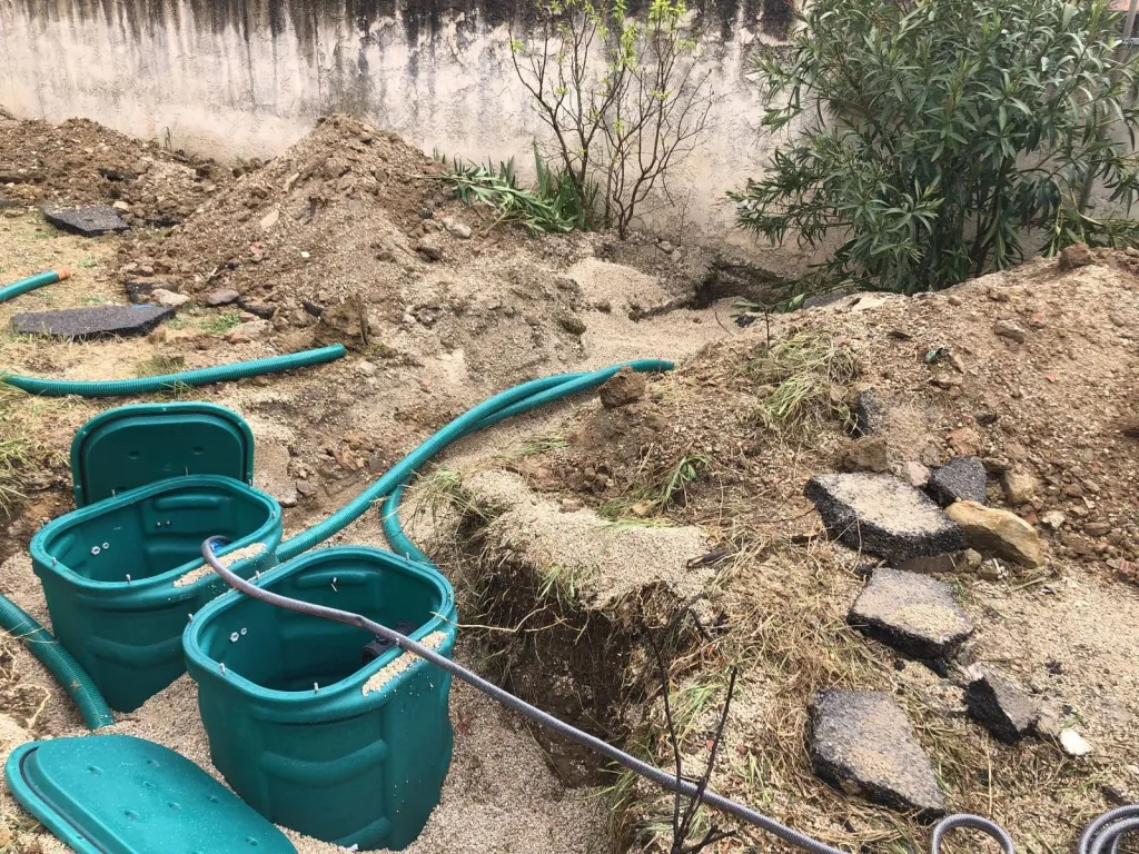 Installation de station de relevage vers Trets