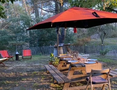 rénovation d'un parasol sur le bassin d'arcachon 