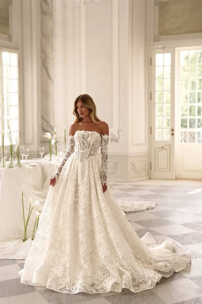 Robe de mariée princesse libanaise à Marseille centre-ville
