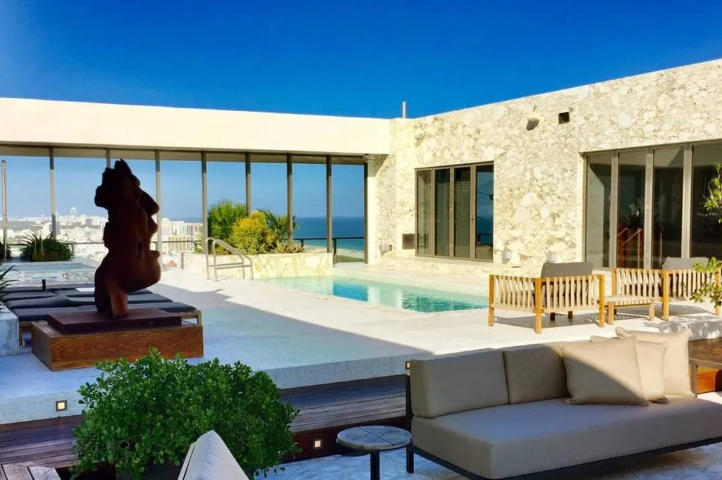 TADELAKT TERRE DU MONDE AU PENTHOUSE APOGEE A MIAMI BEACH