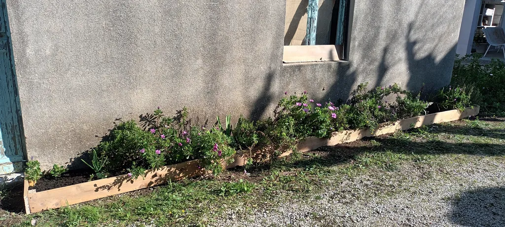 Création de jardinières. 