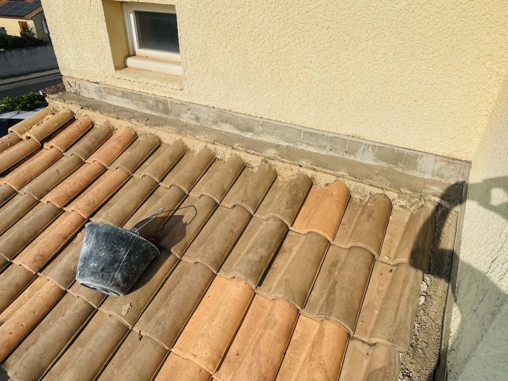 Changement des Solins en Plomb d’une toiture sur Aix en Provence