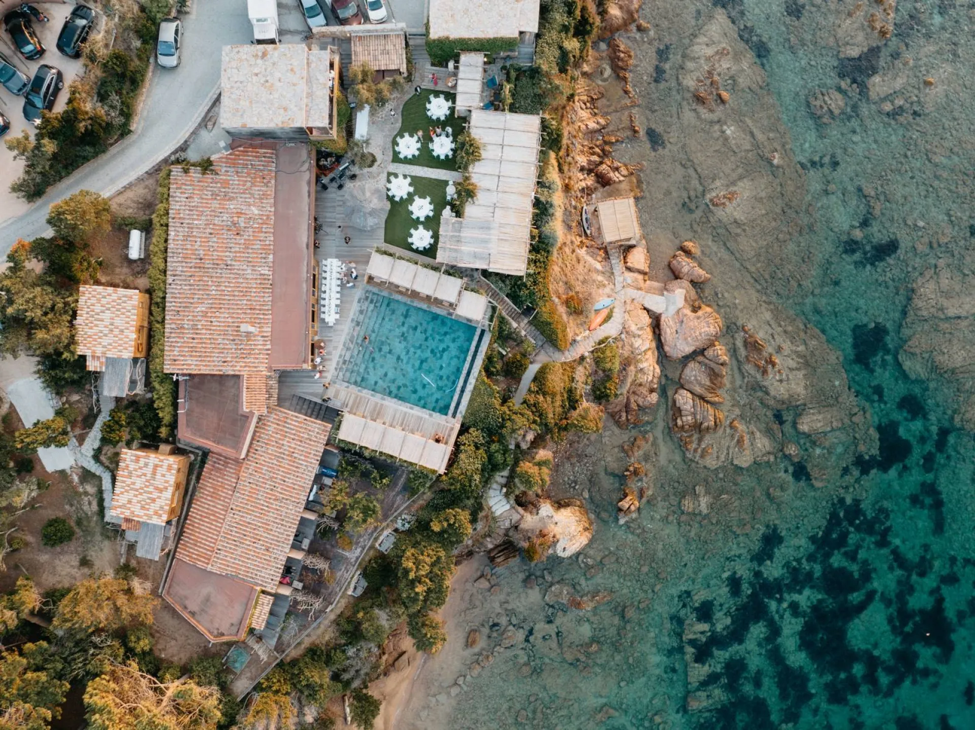 wedding seaside villa in corsica