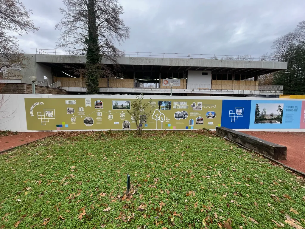 Panneau de chantier
