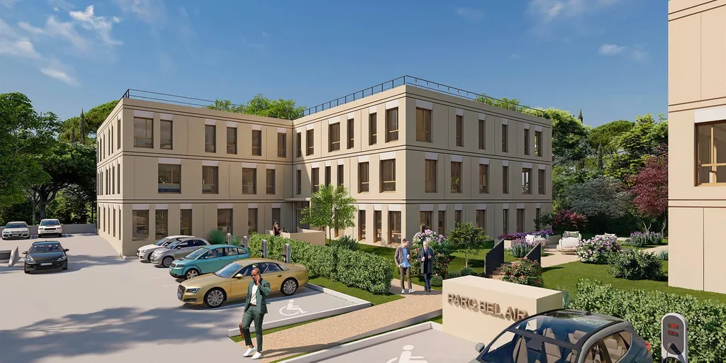 Programme de bureaux neufs Parc Bel Air à Aix-en-Provence pour entreprises et investisseurs