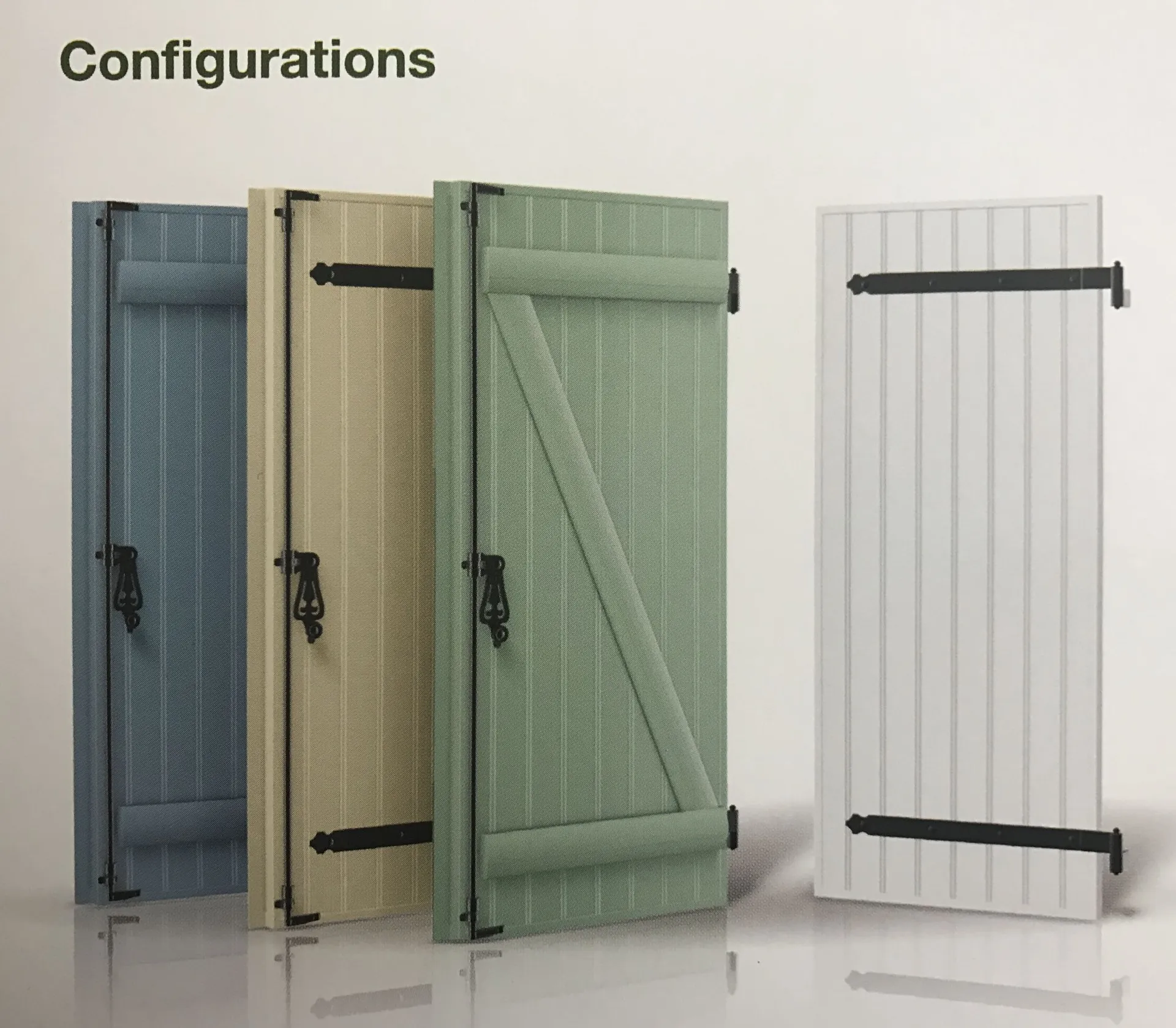 Les différentes configurations de volets battants en PVC sur aix en provence