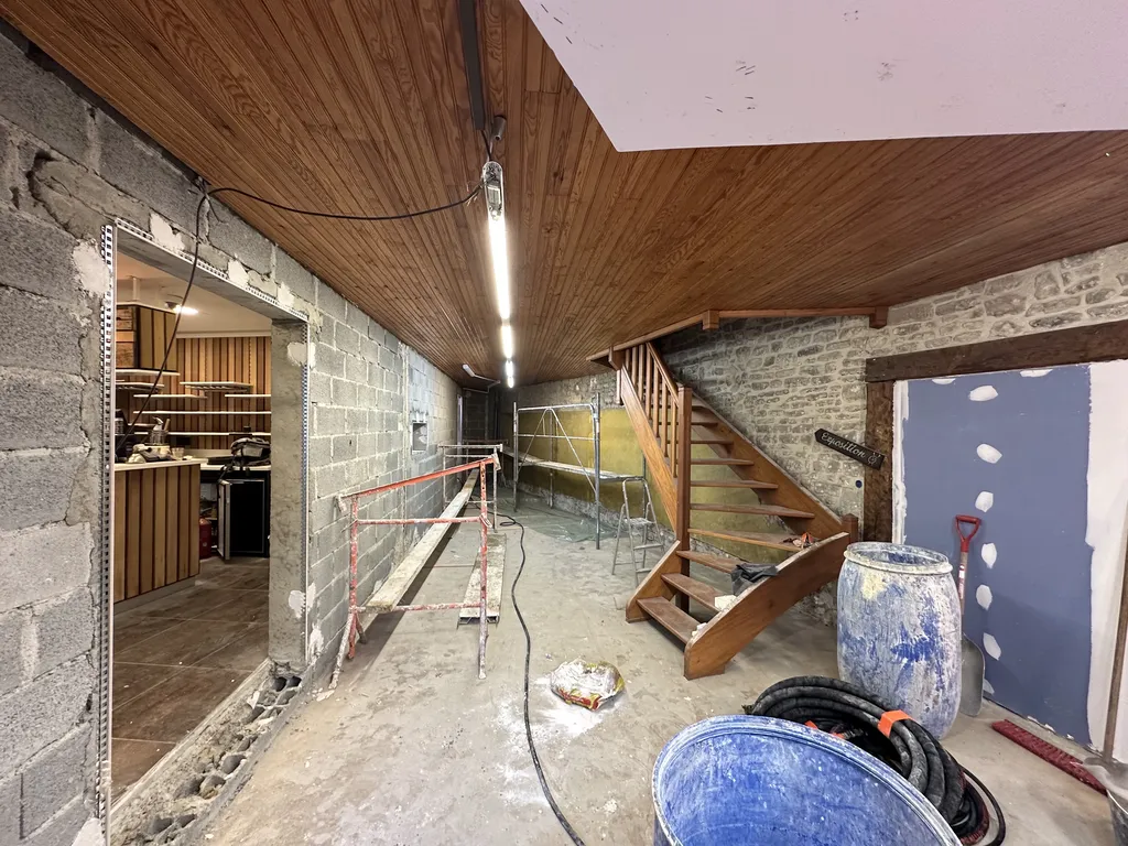 Rénovation intérieur d’une pizzeria en bord de mer dans le Calvados