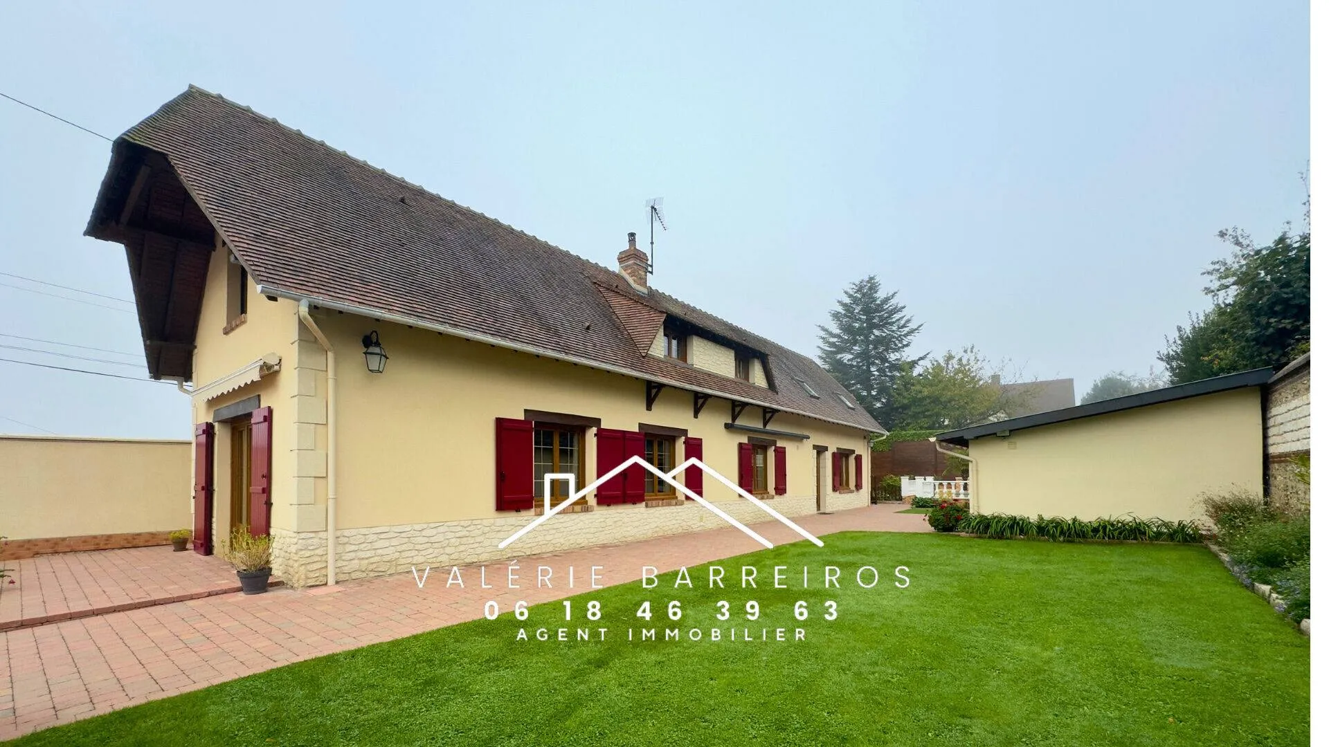 A acheter, maison de 170 m² sur un terrain de 623 m² sur la commune de ST PIERRE LES ELBEUF 76320