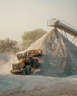 Bénin Carrière Granulat 
