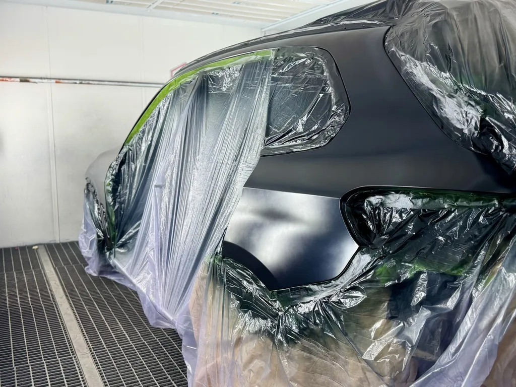 Réparation BMW X5 suite à un vandalisme à Carnoux proche de la Ciotat et Cassis