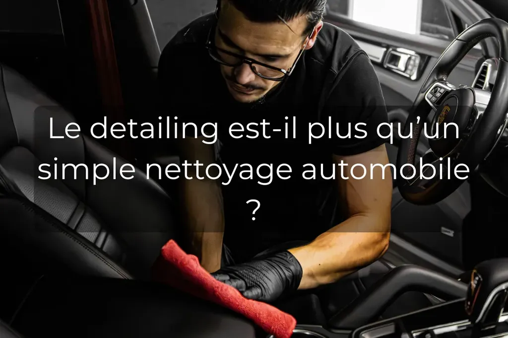 Detailing automobile haut de gamme réalisé par un professionnel dans l'Allier