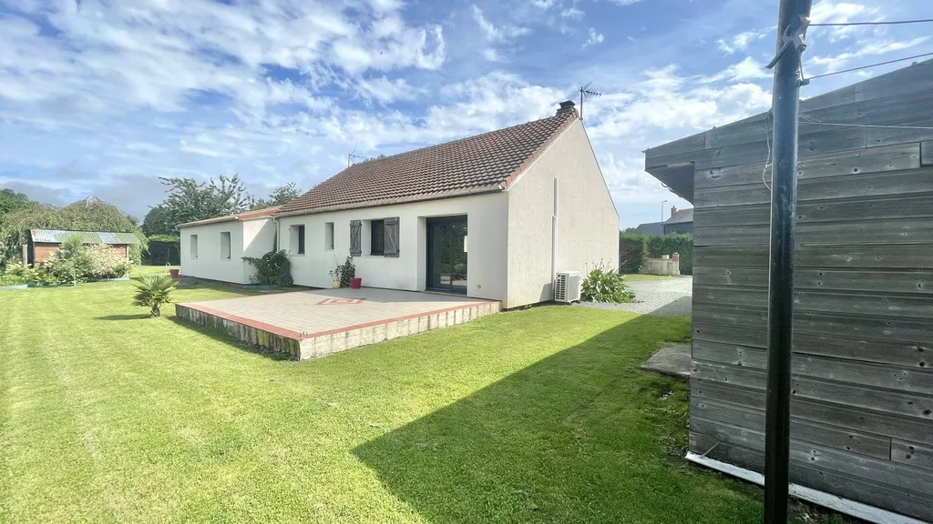 Maison individuelle à vendre en Normandie : maison de 141 m² sur un terrain de 1 147 m², dans un environnement calme
