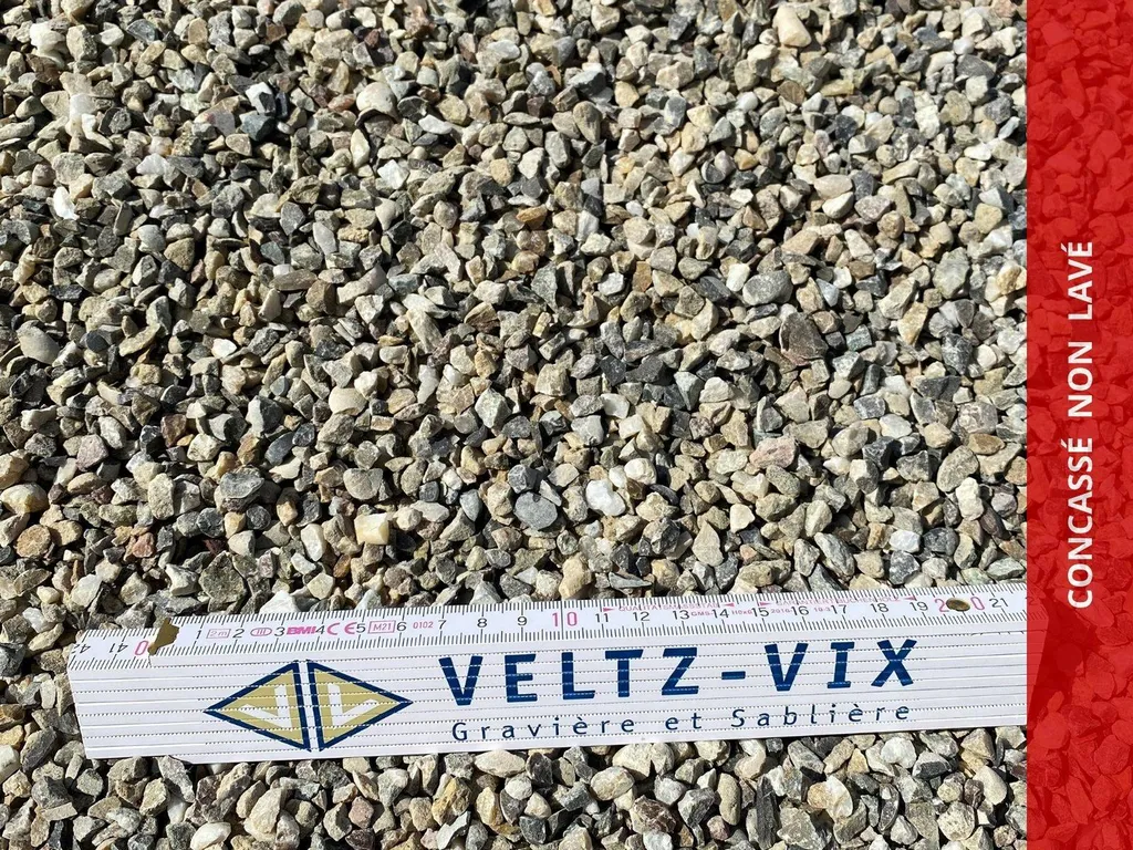 Gravillon 4/8 Concassé Non Lavé VELTZ-VIX