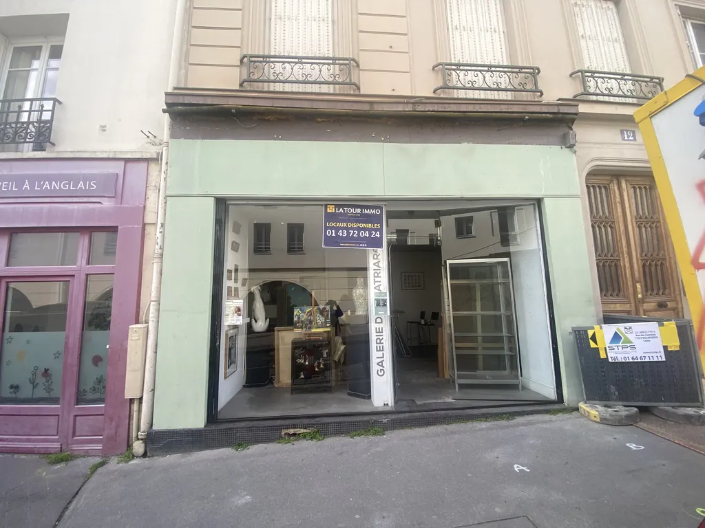 Cession de bail - Boutique 47 m², Jardin des Plantes, Rue des Patriarches 75005 PARIS