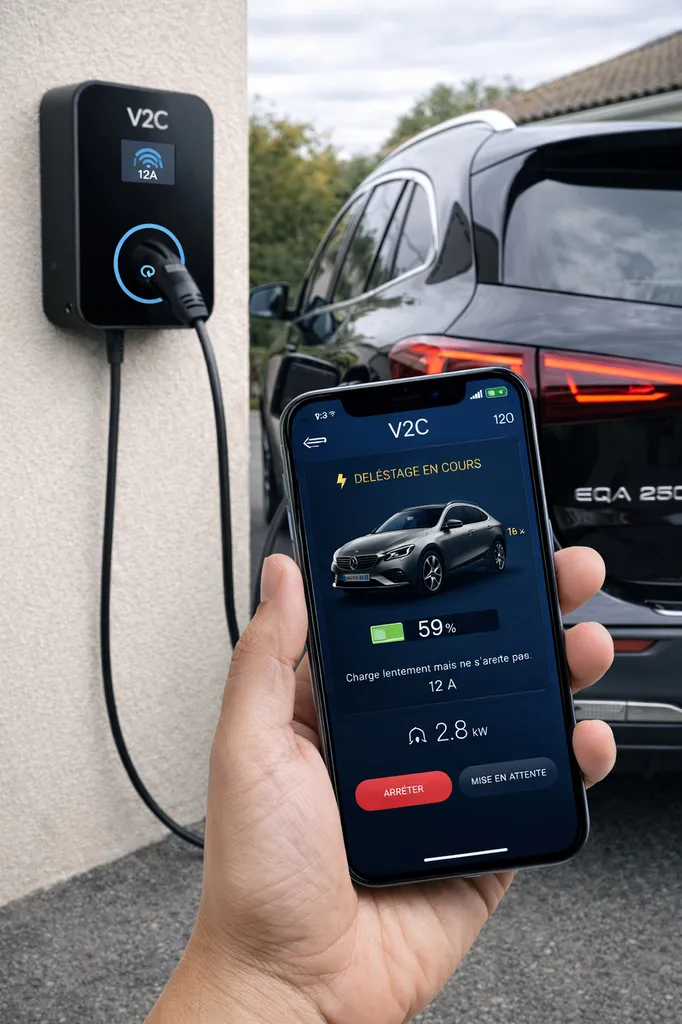 Installation de délestage dynamique sur borne de recharge à Villenave d'Ornon, Gradignan, Talence pour éviter les coupures de courant intempestives à domicile 