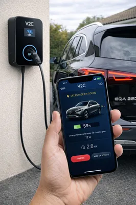Installation de délestage dynamique sur borne de recharge à Villenave d'Ornon, Gradignan, Talence pour éviter les coupures de courant intempestives à domicile 