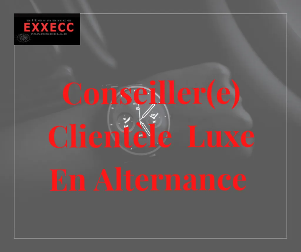 Conseiller clientèle luxe en alternance