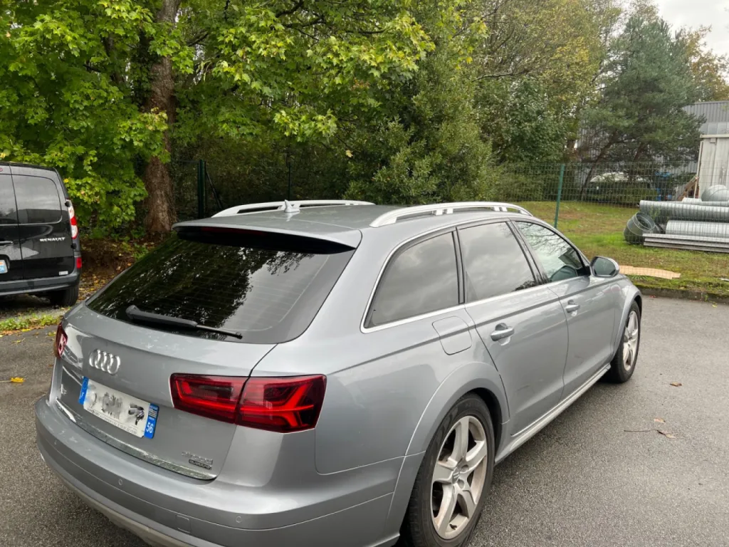 Pose de film teintées pour voiture Audi A6 Allroad technologie XPEL PRIME