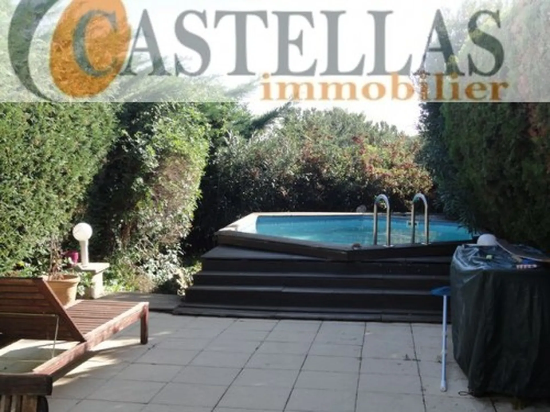 Vente maison de ville 3 La Ciotat  quartier Fontsainte  avec piscine hors sol et jardin de 60m²