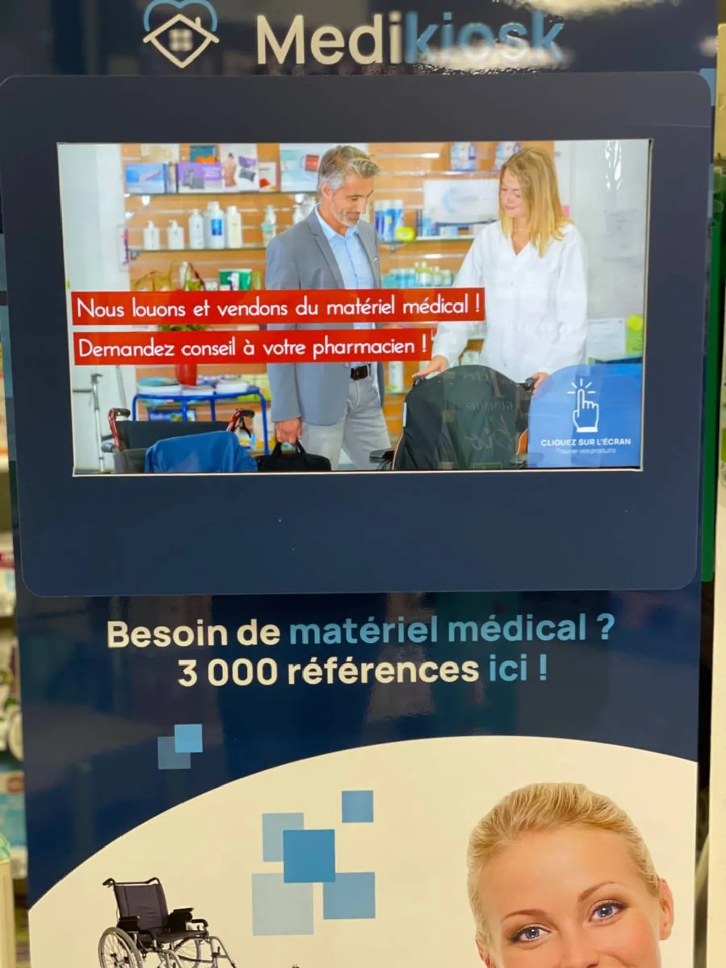 Borne interactive MEDIKIOSK à marseille