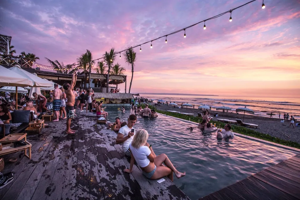Soirée mousse et cocktails à Saint Tropez