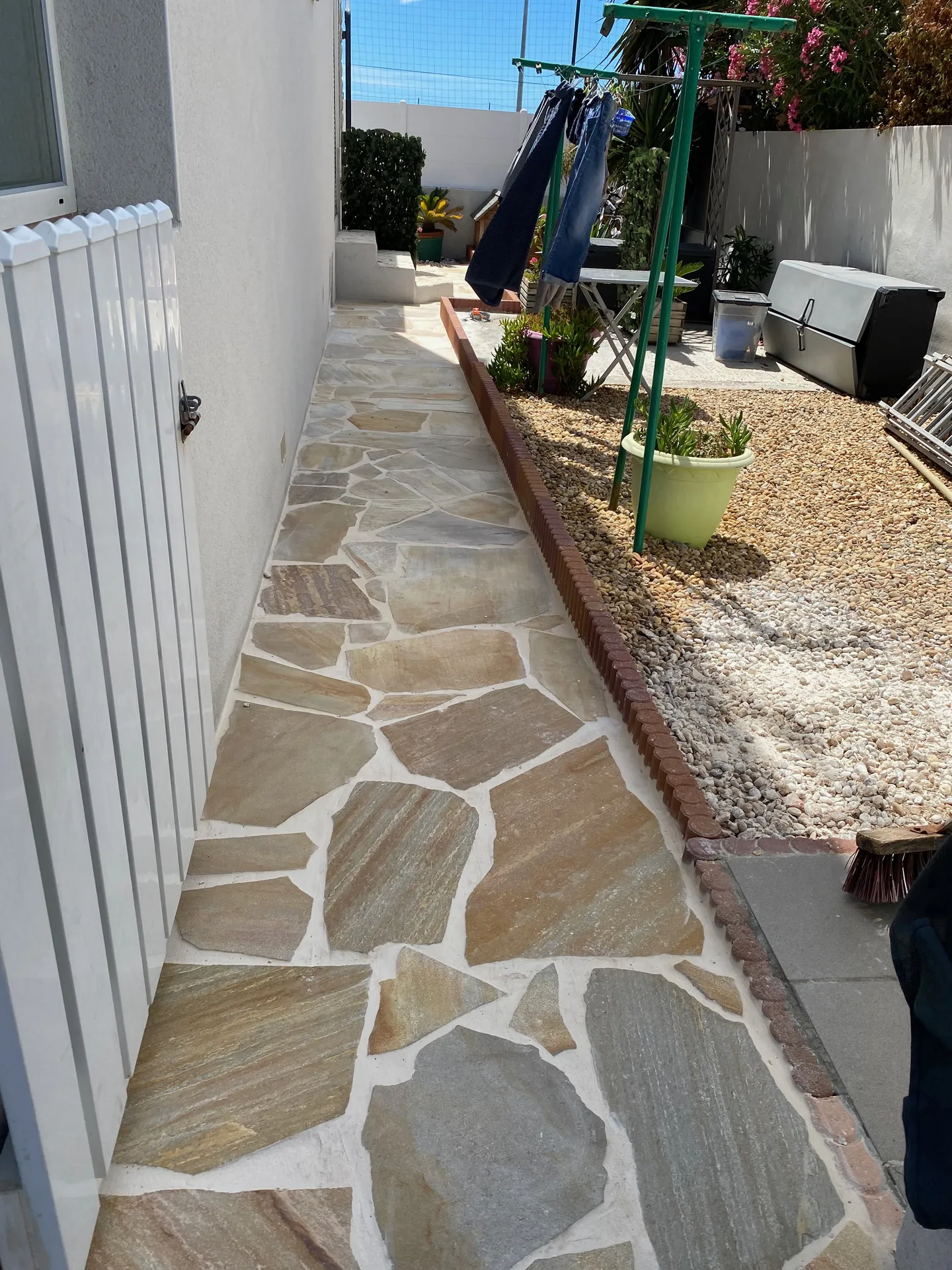 Pose d'un Opus + Bordure 