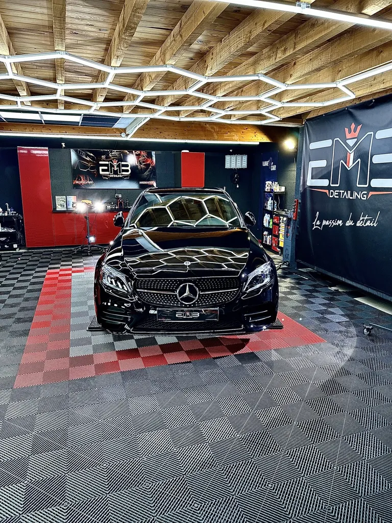 DETAILING protection carrosserie traitement céramique Lyon Mercedes classe C 