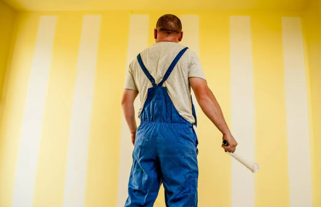 Artisan peintre pour une maison de 120m2 Les pennes Mirabeau proche de Marseille Phocéenne Peintures et Vernis