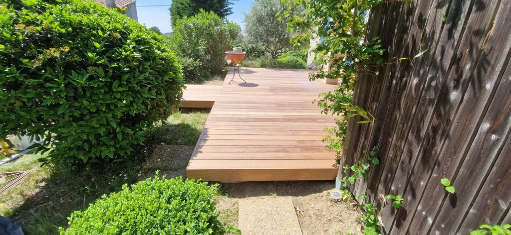 terrasse en Angélique à Rognes 
