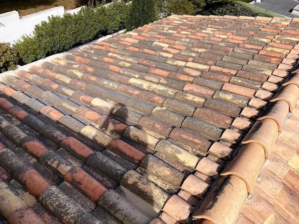 tuiles avant intervention sur carry le rouet