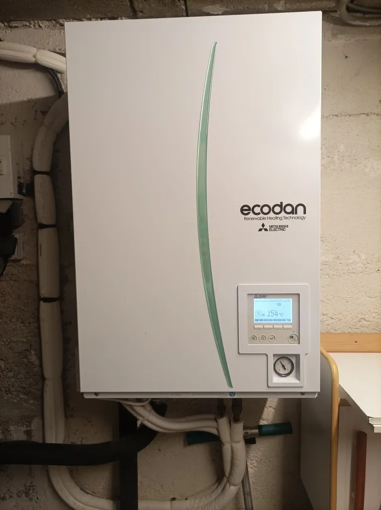 Entretien d’une pompe à chaleur air/eau Mitsubishi Ecodan à Dammartin-en-Goële