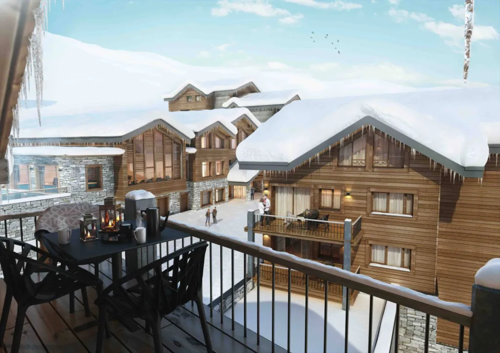 Appartement standing dans résidence Spa La Plagne www.bauvey.com