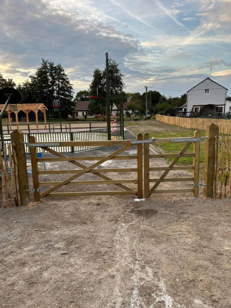 Aménagement de jardins familiaux à Toutainville 27