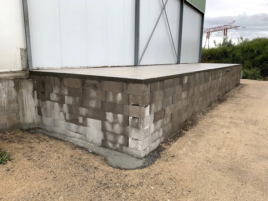 Réalisation d'un quai à chateaurenard